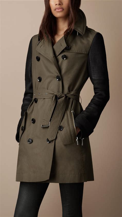 burberry green|green burberry trench coat.